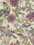 Rainforest fabric in cream color - pattern number BL1704 - by York in the Blooms Second Edition collection