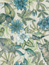 Rainforest fabric in multicolor color - pattern number BL1705 - by York in the Blooms Second Edition collection