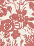 Brushstroke Floral fabric in coral color - pattern number BL1731 - by York in the Blooms Second Edition collection