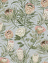 Protea wallpaper in dusty blue and coral color - pattern number BL1755 - by York in the Blooms Second Edition collection
