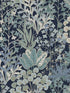 Forest Floor wallpaper in navy color - pattern number BL1812 - by York in the Blooms Second Edition collection