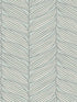 Luminous Leaves fabric in spa and silver color - pattern number MD7165 - by Antonina Vella in the Modern Metals Second Edition collection