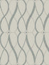 Graceful Geo wallpaper in beige and silver color - pattern number MD7175 - by Antonina Vella in the Modern Metals Second Edition collection