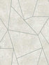 Nazca fabric in neutral and silver color - pattern number MD7183 - by Antonina Vella in the Modern Metals Second Edition collection