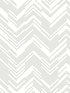 Polished Chevron wallpaper in white and silver color - pattern number MD7223 - by Antonina Vella in the Modern Metals Second Edition collection