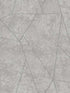 Nazca fabric in light grey and silver color - pattern number NW3503 - by Antonina Vella in the Modern Metals Second Edition collection