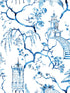 Serena Chinoiserie wallpaper in blue color - pattern number 4120-26810 - by A Street Prints in the Middleton collection
