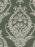 Arlie Botanical Damask fabric in evergreen color - pattern number 4120-26821 - by A Street Prints in the Middleton collection