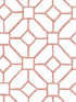 Addis Trellis wallpaper in coral color - pattern number 4120-26830 - by A Street Prints in the Middleton collection
