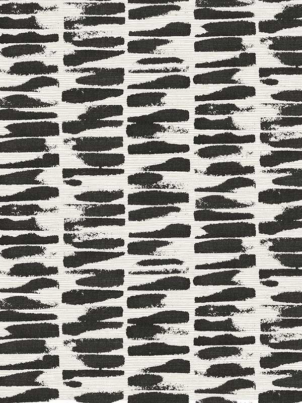 Myrtle Abstract Stripe wallpaper in black color - pattern number 4120-26841 - by A Street Prints in the Middleton collection