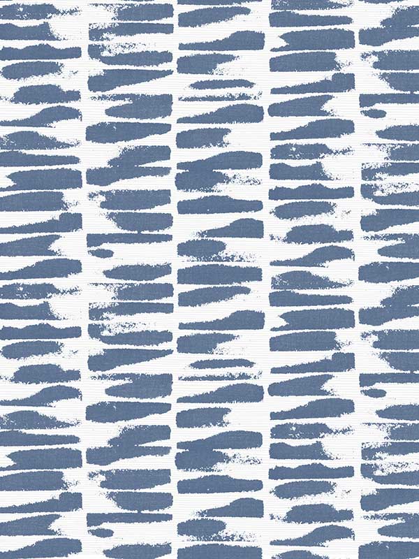 Myrtle Abstract Stripe wallpaper in indigo color - pattern number 4120-26843 - by A Street Prints in the Middleton collection