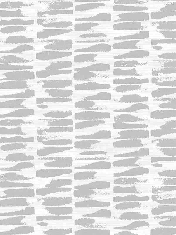 Myrtle Abstract Stripe wallpaper in grey color - pattern number 4120-26845 - by A Street Prints in the Middleton collection