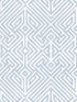 Lyon Geometric Key fabric in blue color - pattern number 4120-26847 - by A Street Prints in the Middleton collection