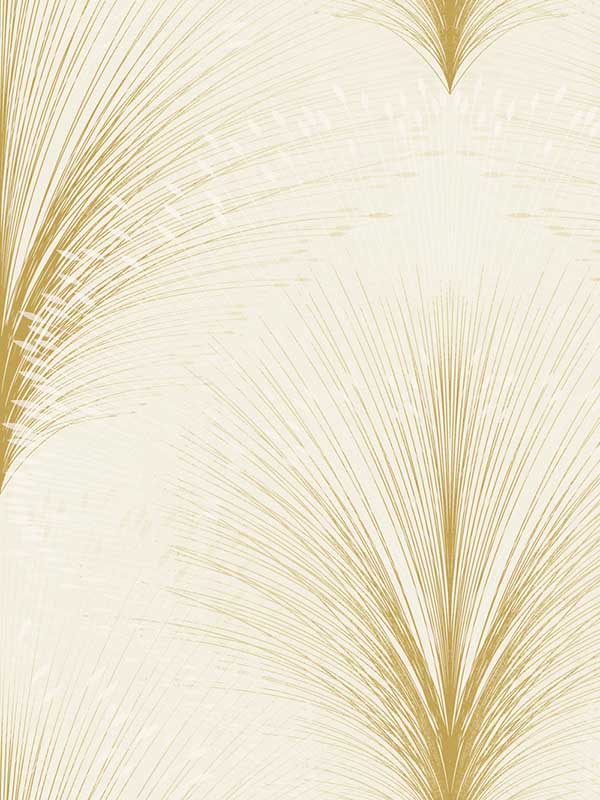 Papyrus Plume wallpaper in ivory color - pattern number OI0683 - by York in the New Origins collection