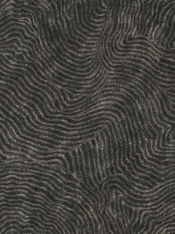 Modern Wood wallpaper in black color - pattern number OI0716 - by York in the New Origins collection