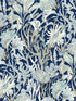 Kelp Garden Tropical Reef fabric in navy color - pattern number 4071-71001 - by Chesapeake in the Blue Heron collection