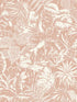Corcovado Jungle Jamboree fabric in coral color - pattern number 4071-71010 - by Chesapeake in the Blue Heron collection