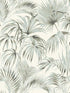 Manaus Palm Frond fabric in aqua color - pattern number 4071-71015 - by Chesapeake in the Blue Heron collection
