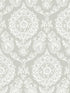 Helm Damask Floral Medallion fabric in taupe color - pattern number 4071-71020 - by Chesapeake in the Blue Heron collection