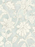 Plumeria Floral Trail wallpaper in aqua color - pattern number 4071-71038 - by Chesapeake in the Blue Heron collection