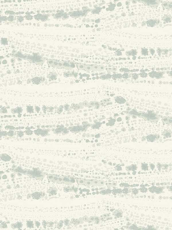 Rannell Abstract Scallop wallpaper in aqua color - pattern number 4071-71049 - by Chesapeake in the Blue Heron collection