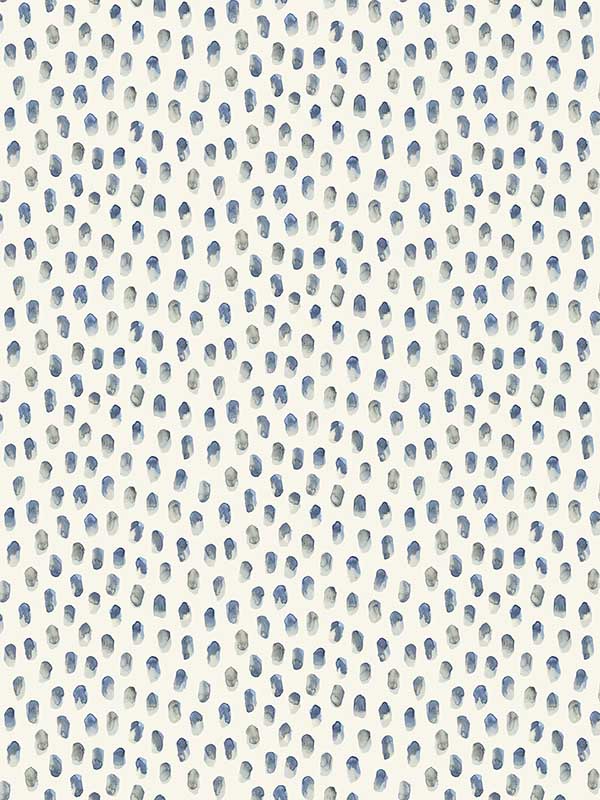 Sand Drips Painted Dots wallpaper in blue color - pattern number 4071-71060 - by Chesapeake in the Blue Heron collection