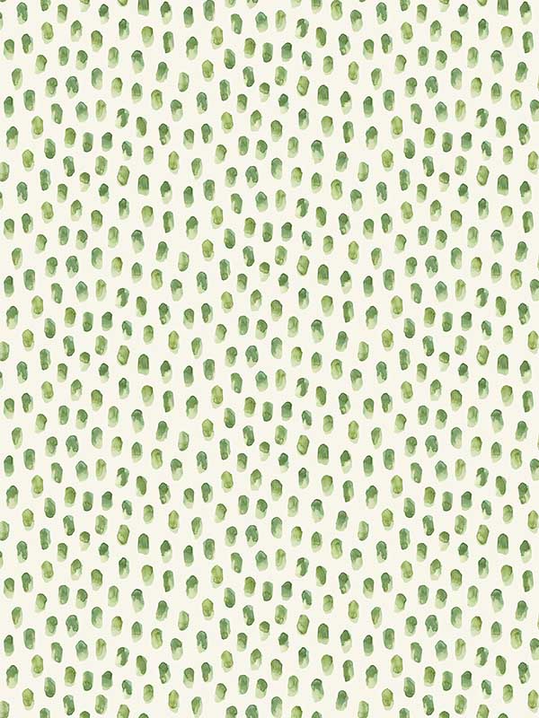 Sand Drips Painted Dots wallpaper in green color - pattern number 4071-71062 - by Chesapeake in the Blue Heron collection