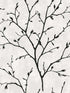 Avena Branches fabric in contrast color - pattern number EW10200 - by Seabrook in the White Heron collection
