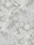 Marsh Cranes fabric in anew grey color - pattern number EW11008 - by Seabrook in the White Heron collection