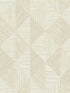 Diamond Inlay wallpaper in beige color - pattern number EW11707 - by Seabrook in the White Heron collection