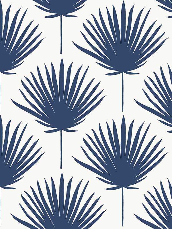 Shore Front wallpaper in azure color - pattern number WTK21202.WT.0 - by Winfield Thybony in the The Keys collection