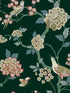 Fanciful fabric in dark green color - pattern number GR5931 - by York in the Inspired by Color Earthy Tones collection