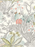 Flowering Desert wallpaper in grey color - pattern number ON1613 - by York in the Inspired by Color Earthy Tones collection