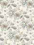Midsummer Floral wallpaper in beige and green color - pattern number TL1918 - by York in the Inspired by Color Earthy Tones collection