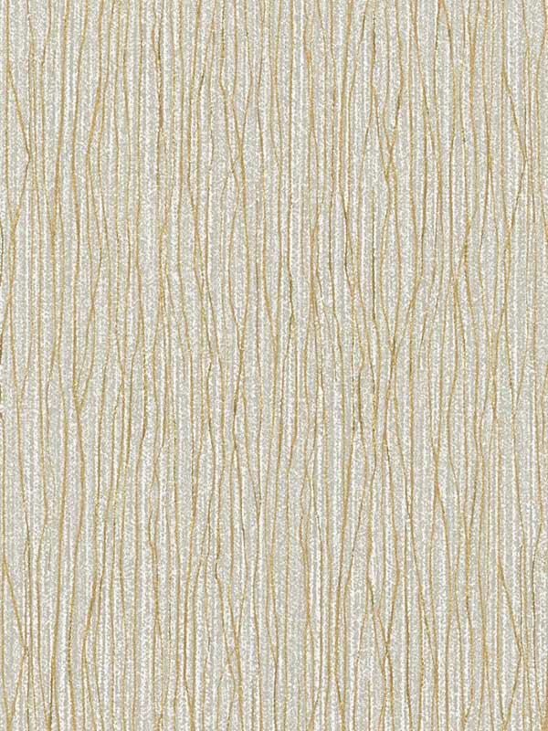 Vertical Strings Silver Mylar CL1837 Wallpaper by York - Wallpapers To Go