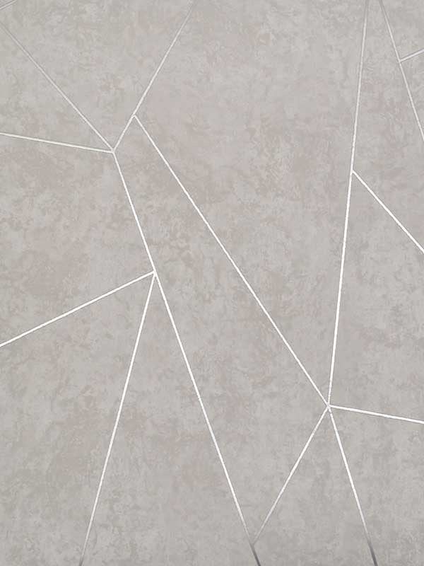 Nazca fabric in light grey and silver color - pattern number NW3503 - by York in the Inspired by Color Shimmering Finishes collection
