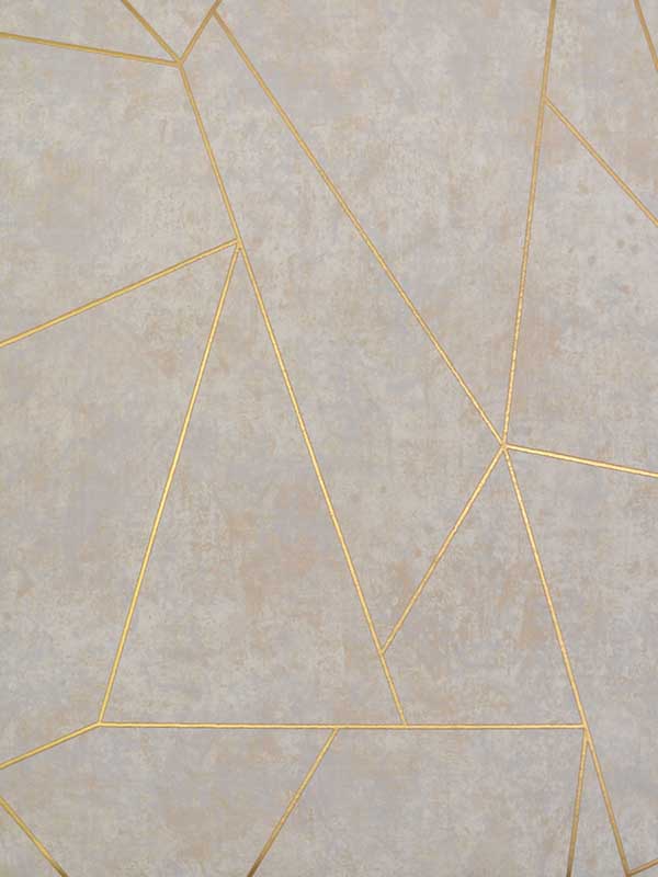 Nazca fabric in neutral and gold color - pattern number NW3504 - by York in the Inspired by Color Shimmering Finishes collection