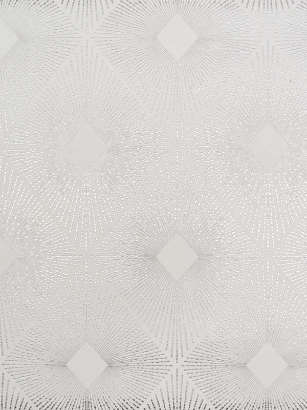 Harlowe wallpaper in white and silver color - pattern number NW3591 - by York in the Inspired by Color Shimmering Finishes collection