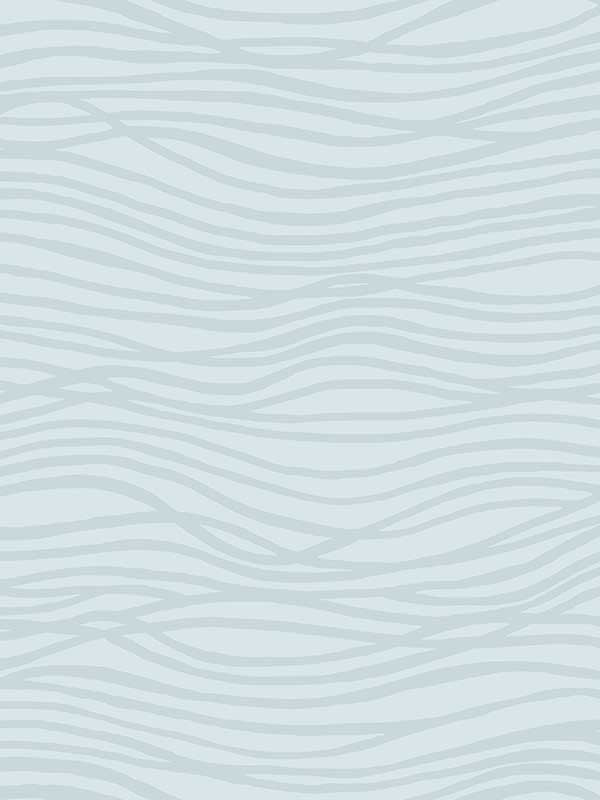 Galyn Pearlescent Wave wallpaper in sky blue color - pattern number 4121-72207 - by A Street Prints in the Mylos collection