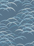 Kasia Abstract wallpaper in dark blue color - pattern number 4121-72212 - by A Street Prints in the Mylos collection