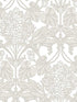 Floral Hydrangea wallpaper in pale oak and pearl color - pattern number ET12106 - by Seabrook in the Legacy Prints collection