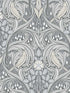 Bird Scroll fabric in argos grey and linen color - pattern number ET12210 - by Seabrook in the Legacy Prints collection