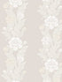 Blooming Stripe wallpaper in swiss coffee color - pattern number ET12705 - by Seabrook in the Legacy Prints collection