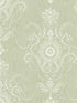 Colette Cameo fabric in washed green color - pattern number FC60304 - by Seabrook in the French Country collection