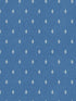 Petite Feuille Sprig fabric in denim wash color - pattern number FC60602 - by Seabrook in the French Country collection