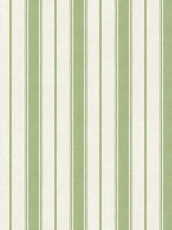 Eliott Linen Stripe fabric in pomme color - pattern number FC61504 - by Seabrook in the French Country collection