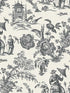 Colette Chinoiserie wallpaper in poppy seed color - pattern number FC61800 - by Seabrook in the French Country collection