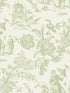 Colette Chinoiserie wallpaper in herb color - pattern number FC61804 - by Seabrook in the French Country collection