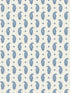 Maia Paisley wallpaper in french blue color - pattern number FC62412 - by Seabrook in the French Country collection