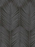 Persei Palm fabric in midnight galaxy color - pattern number BD50020 - by Seabrook in the Etten Beaded Wallpaper collection
